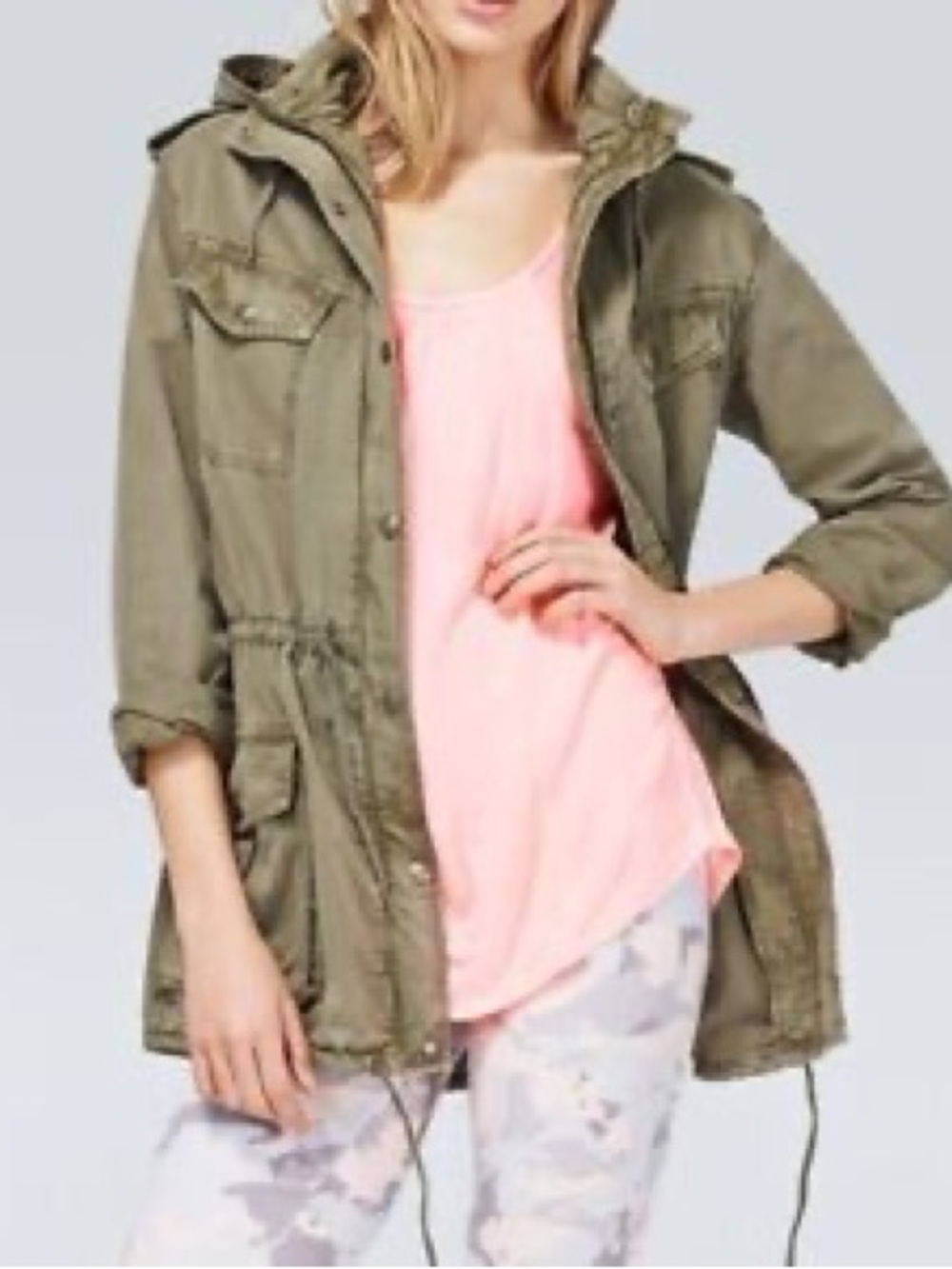 Aritzia Talula trooper green jacket - size S